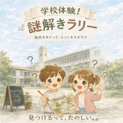 学校探検！なぞときクイズラリー