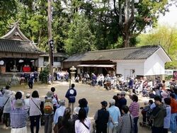布施神社 お田植祭