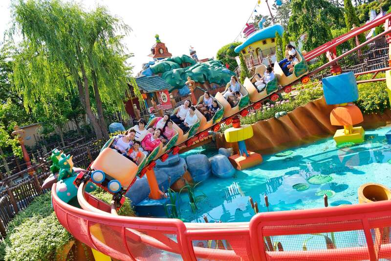 東京ディズニーランド  アトラクション「ガジェットのゴーコースター」“びしょ濡れ”バージョン
