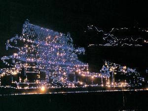 篠田の花火（画像は過去題材の写真）