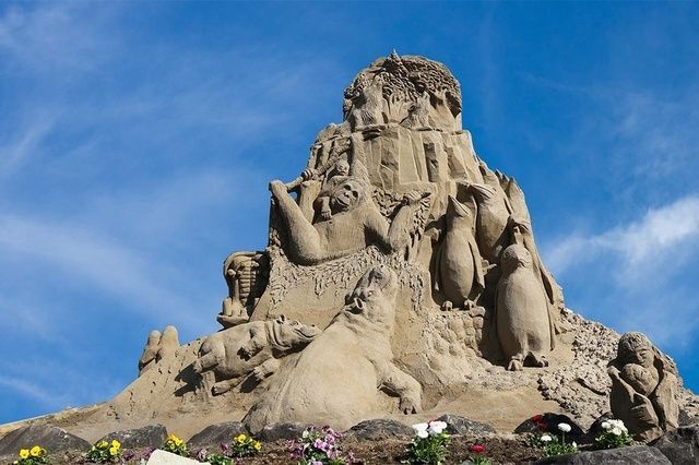 吹上浜 砂の祭典