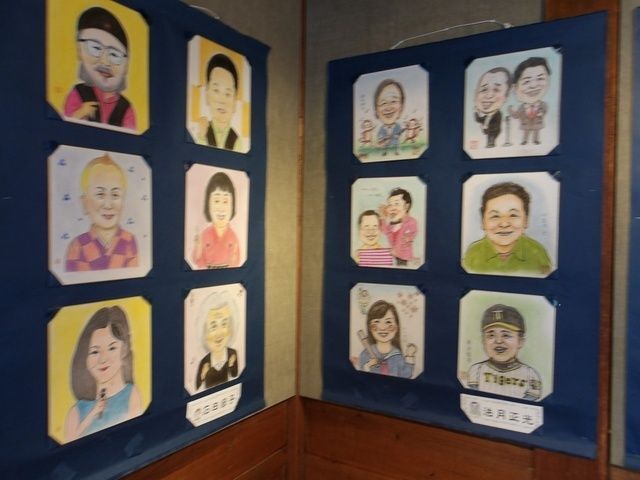 第8回 有名人似顔絵100展