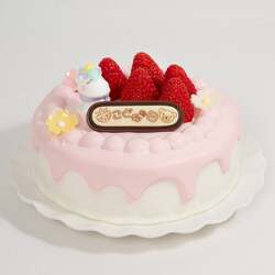 こどもの日 ピンクストロベリーショートケーキ 4号