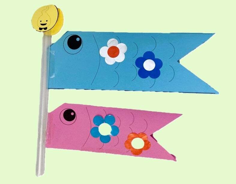手持ちこいのぼりをつくろう！