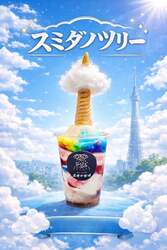 限定アイス「スミダノツリー」通常880円／キャンペーン価格300円