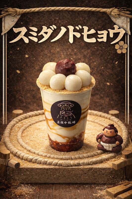 限定アイス「スミダノドヒョウ」通常880円／キャンペーン価格300円