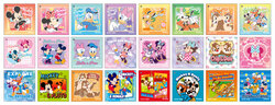「ディズニーキャラクター パン」キラキラメタリック仕様シール（全24種類）（C）Disney