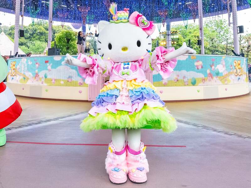 サンリオ22キャラがダンスでお祝い！ 夢のステージが大分