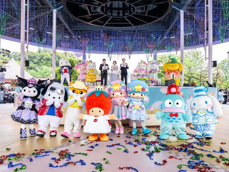 サンリオ22キャラがダンスでお祝い！ 夢のステージが大分