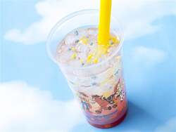 遊び心あふれるスパークリングドリンク
