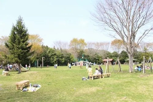 遊具のある屋外公園「ポケットパーク」