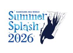 サマースプラッシュ 2026 ロゴ（白地用）