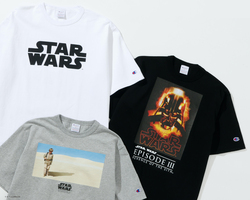 Champion スター・ウォーズ限定コレクションSHORT SLEEVE T-SHIRTS