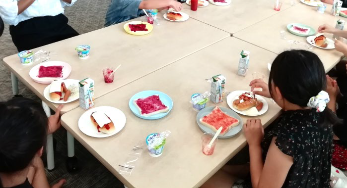 「Cooking Activity」の様子
