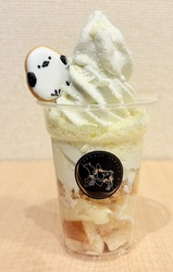 週末の牧場 ぱぶるのミルク餅のしろパフェ