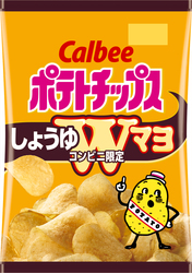 ポテトチップス しょうゆＷマヨ