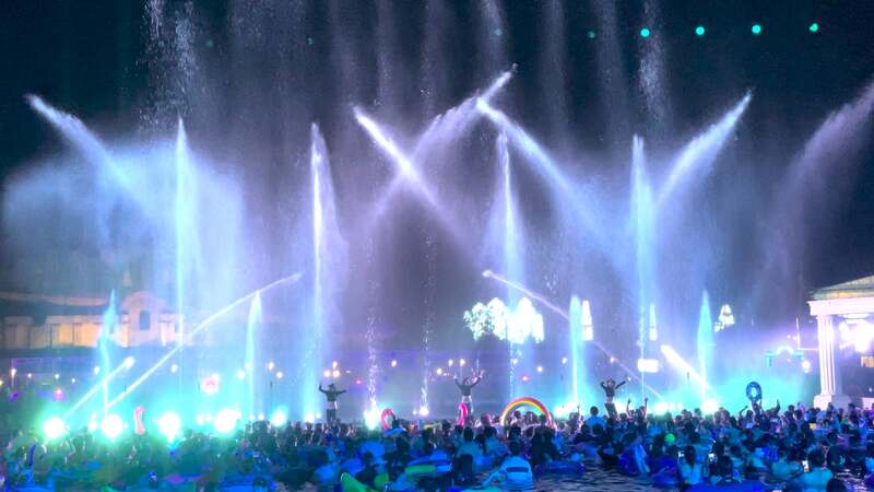 EDMサウンドで盛り上がるスプラッシュビーツ