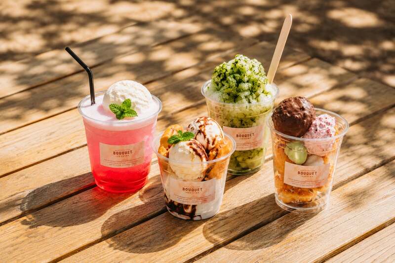 かき氷やフロートなど多彩なメニューが登場 700円〜