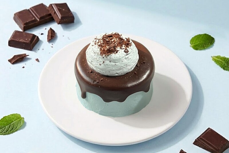 「チョコミントシフォン」