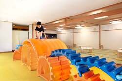 子供がのびのび楽しめる遊び場エリア