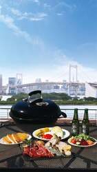 時間帯ごとに表情が変わるBBQテラス イメージ（昼）
