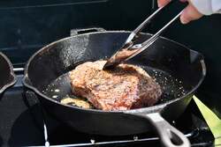 オージービーフのBBQ講座の様子