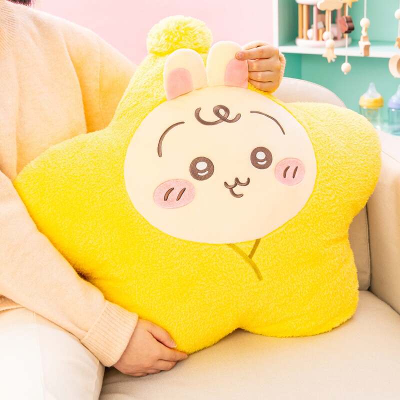 星に包まれたうさぎのBIGクッション