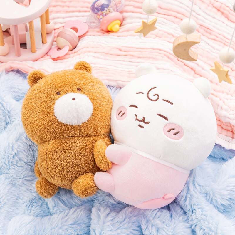 磁石でぴたっと！くまとなかよしなちいかわぬいぐるみ
