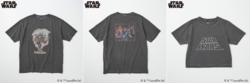 スター・ウォーズマンダロリアン半袖Tシャツ（3,278円）、スター・ウォーズダークサイドピグメントTシャツ（3,278円）、スター・ウォーズレディスラインストーン半袖Tシャツ（2,838円）