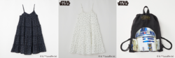 スター・ウォーズレディスワンピース（4,378円）、スター・ウォーズナップサック（3,278円）