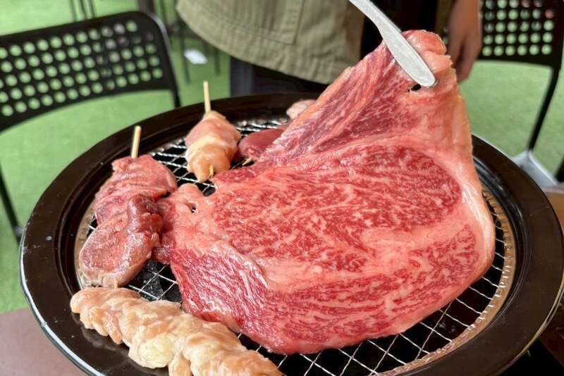 屋台だけじゃない！本格BBQも楽しめる