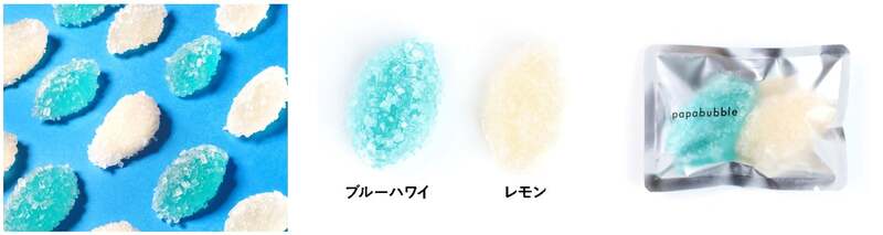 かき氷グミ（ブルーハワイ/レモン）360円