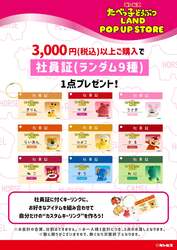 「子供も大人もときめく！たべっ子どうぶつの限定グッズがJR池袋駅に大集結　入場無料」の写真