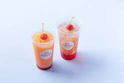 モクテル サンライズ（700円）・モクテル シャリーテンプル（700円）