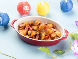 ごろごろ野菜のカレージャーマンポテト