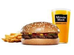ハンバーガー キッズセット 460円