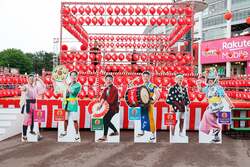 「東北6県のお祭り文化が一堂に！楽天イーグルス主催「ろっけんまつり」仙台で開催」の写真
