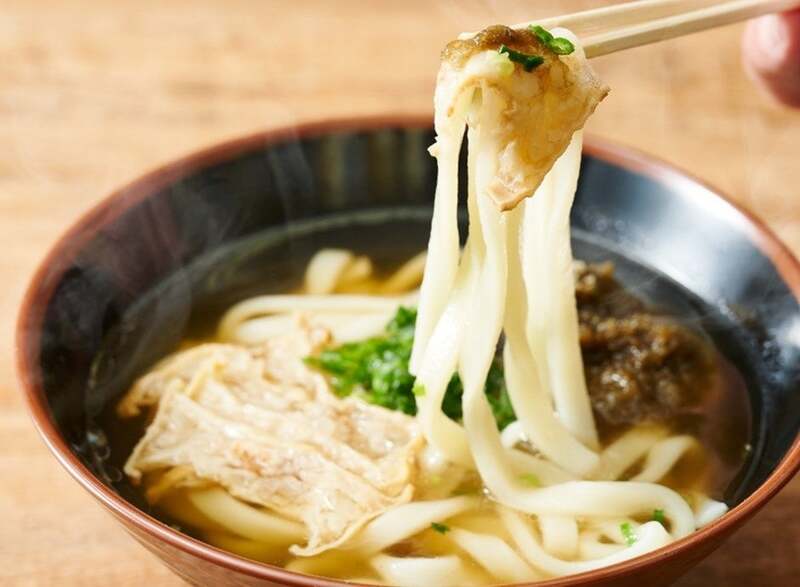 田中のかすうどん