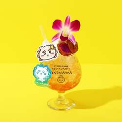 シーサーのさんぴん茶トロピカルドリンク アクリルキーホルダー付き（イートイン1,650円・税込）