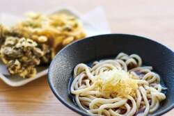 かたしな食堂の「尾瀬名水うどん」