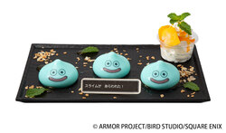 SQUARE ENIX Cafe & Shop SHINJUKU「スライムがあらわれた！ぷるぷるスイーツプレート」 （C） ARMOR PROJECT/BIRD STUDIO/SQUARE ENIX