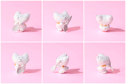 ココッスくんグラスマーカー（高さ約3.5cm）全6種