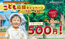 「高校生まで500円！22歳以下・川崎市民割も！ムーミンバレーパークの夏がお得すぎ」の写真