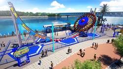 「八景島シーパラに新エリア「OTO-RACTION PARK」誕生　AIが選ぶ音楽×スリルが融合！」の写真
