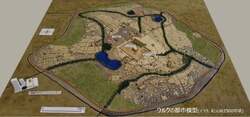 ウルク都市模型（イラク、紀元前2500年頃）