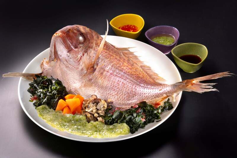鯛姿蒸し