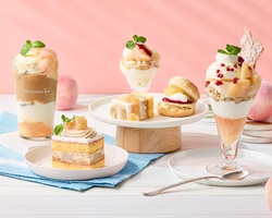 【Afternoon Tea】白桃がテーマの新作スイーツ