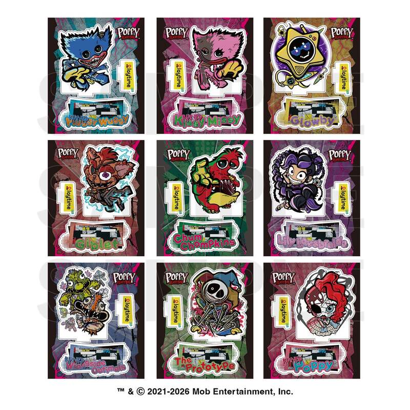 イートゥーン アクリルスタンド 全9種　各種1,210円