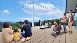 「三島スカイウォーク10周年！富士山＆駿河湾を360°一望できる展望カフェが新オープン」の写真