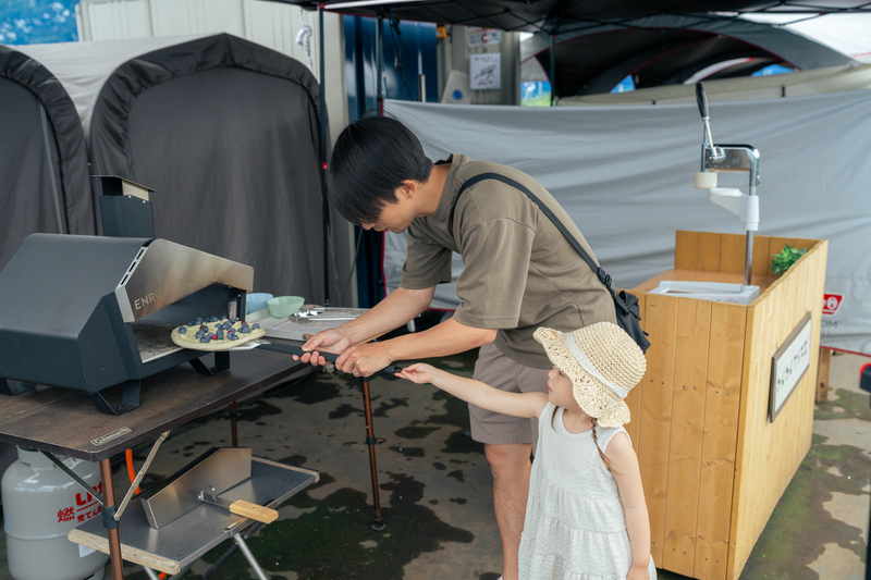 ピザ焼き体験